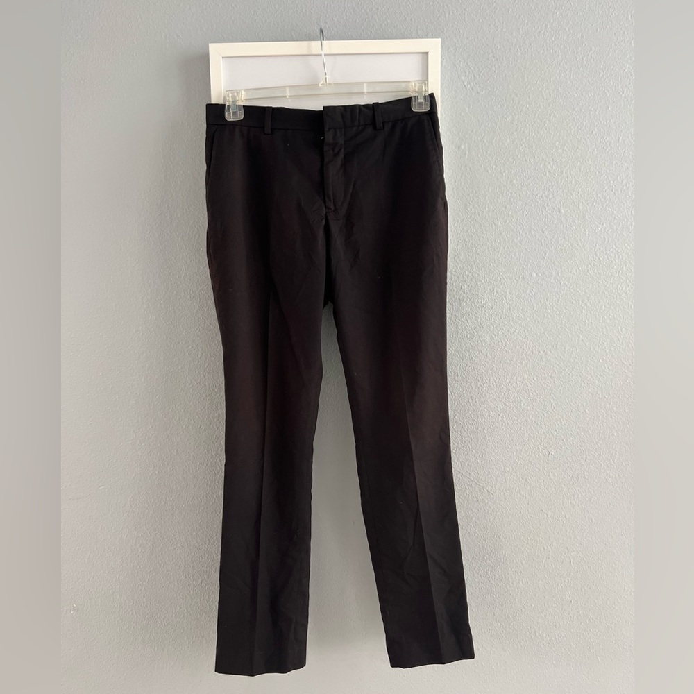 H&M classic black regular fit pants